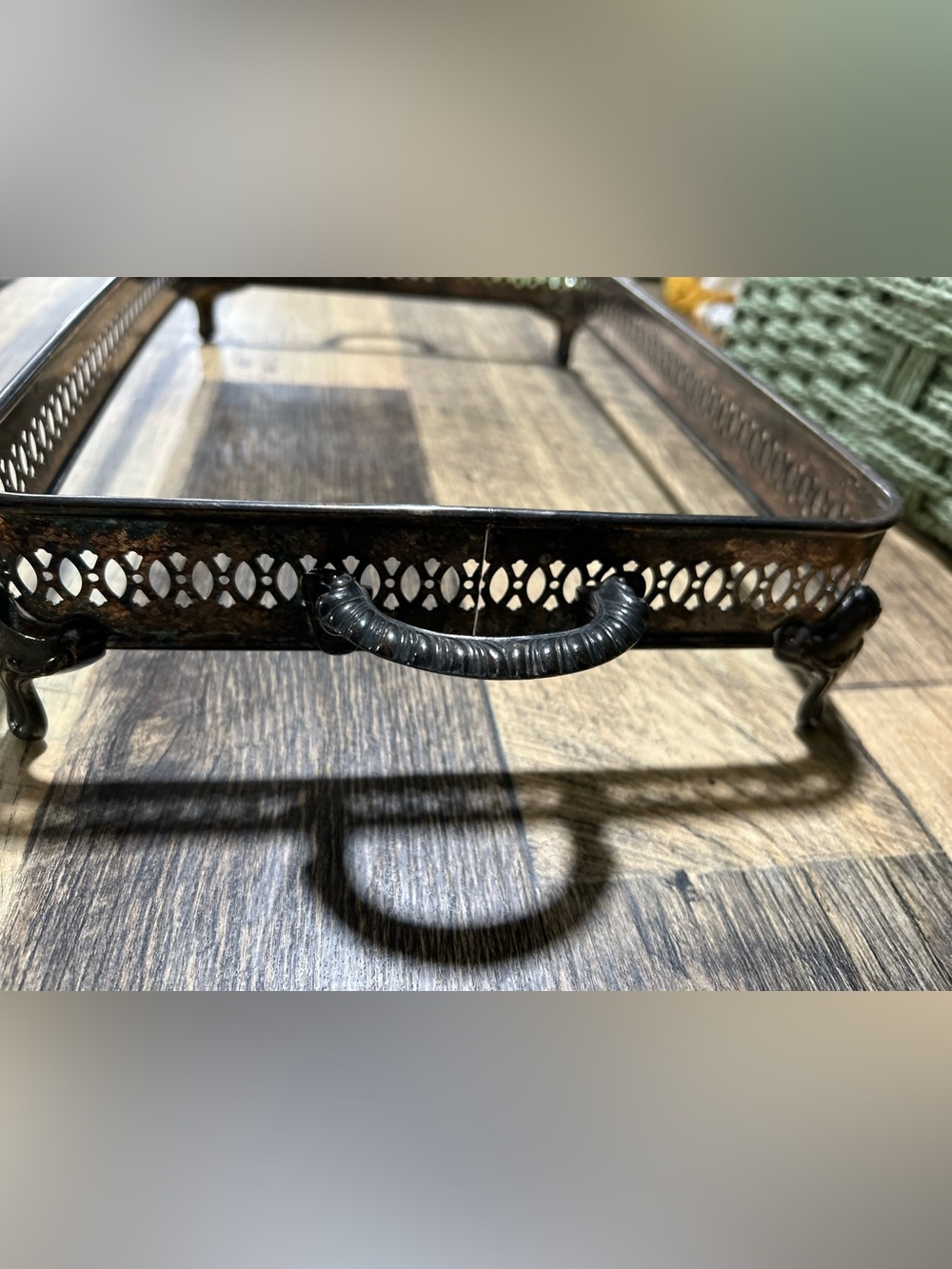 International Silver Co Silverplate Casserole Holder Cookbook Stand - Picture 4 of 11